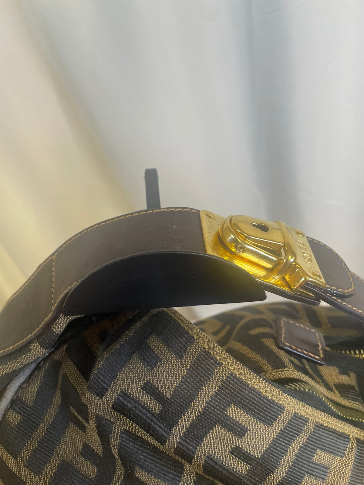 Fendi Zucca Print Vanity Clutch