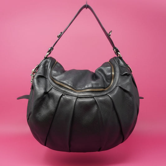 Gucci Black Leather Hobo