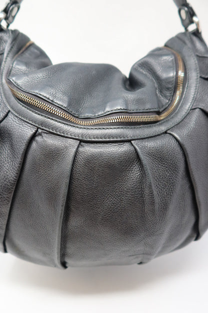Gucci Black Leather Hobo
