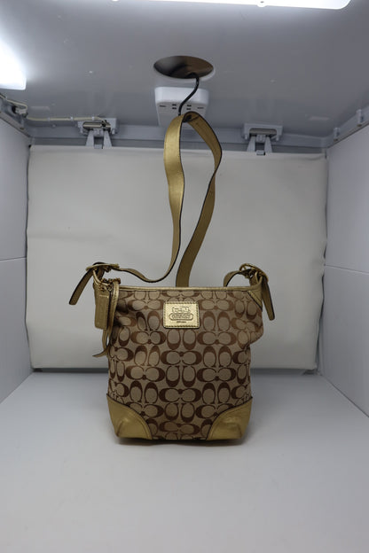 Coach Gold Crossbody - Under $300