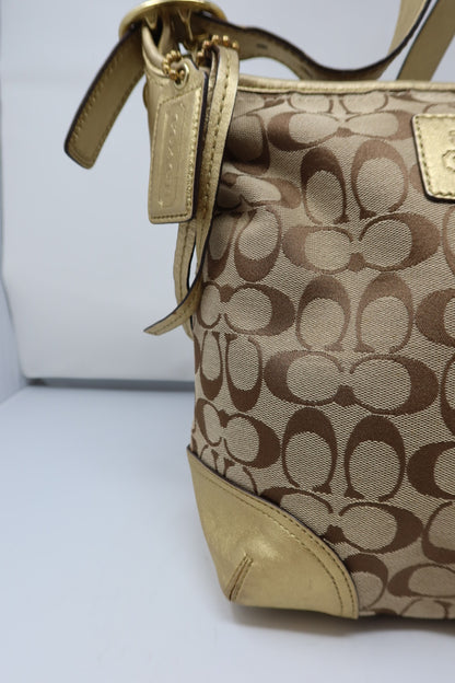 Coach Gold Crossbody - Under $300