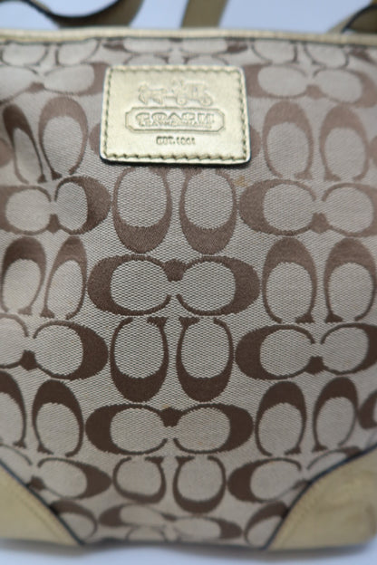Coach Gold Crossbody - Under $300