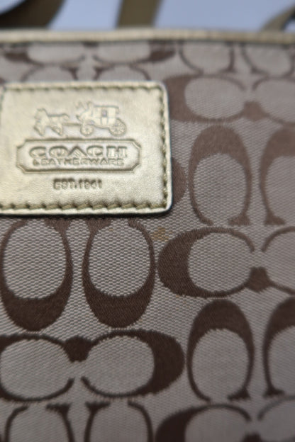 Coach Gold Crossbody - Under $300