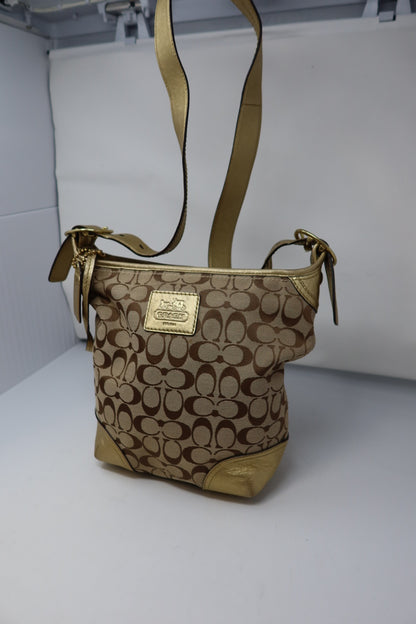 Coach Gold Crossbody - Under $300