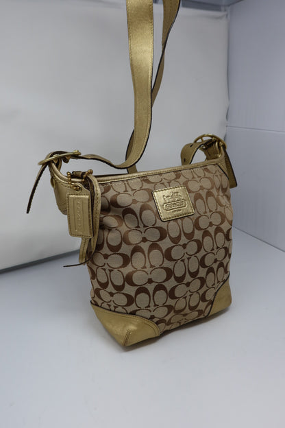 Coach Gold Crossbody - Under $300