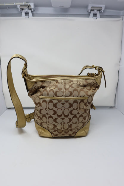 Coach Gold Crossbody - Under $300