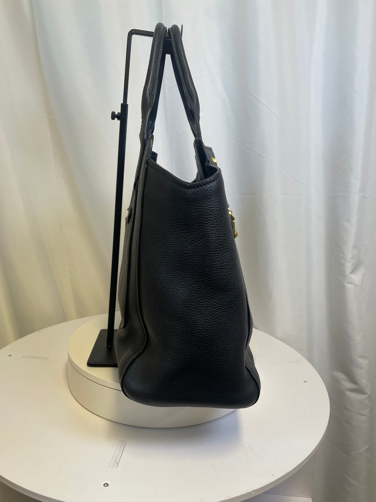 Miu Miu Vitello Phoenix Leather Tote