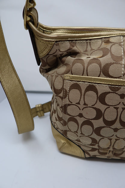 Coach Gold Crossbody - Under $300