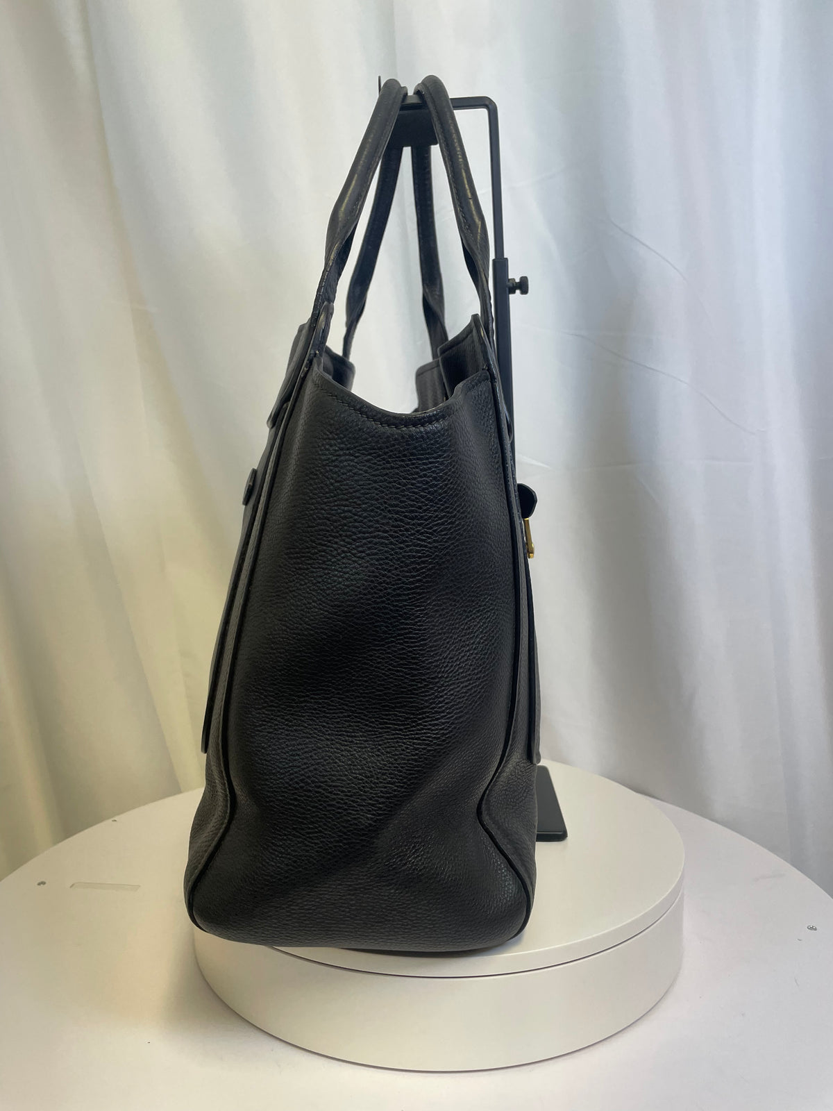 Miu Miu Vitello Phoenix Leather Tote