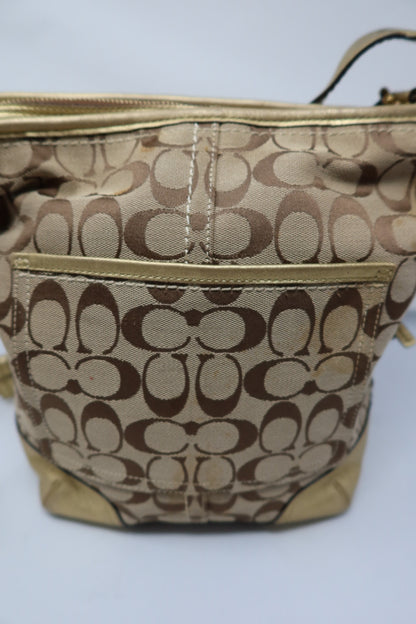 Coach Gold Crossbody - Under $300