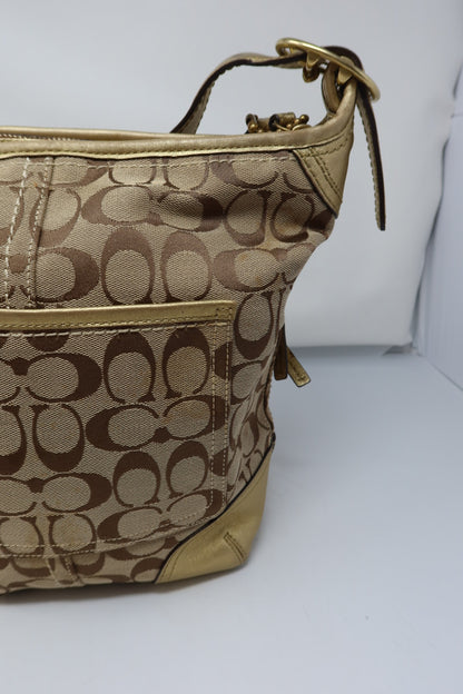 Coach Gold Crossbody - Under $300