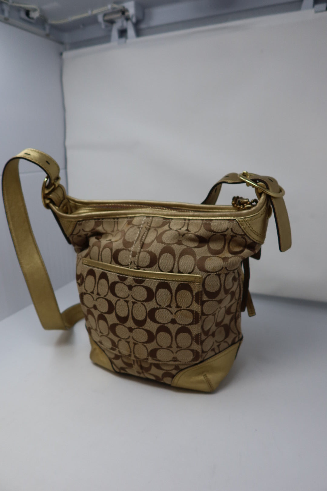 Coach Gold Crossbody - Under $300