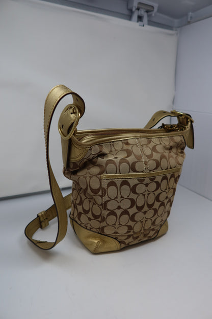 Coach Gold Crossbody - Under $300