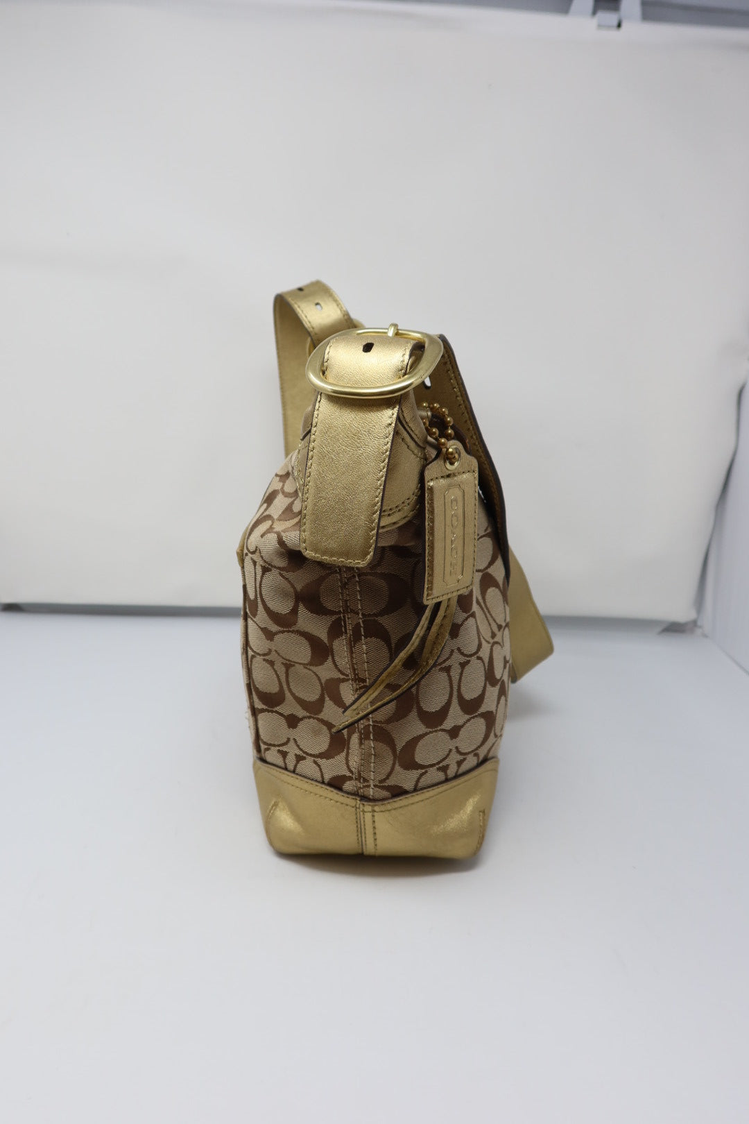 Coach Gold Crossbody - Under $300