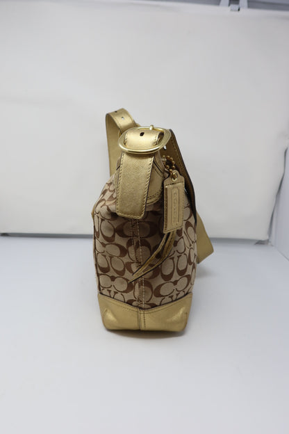 Coach Gold Crossbody - Under $300