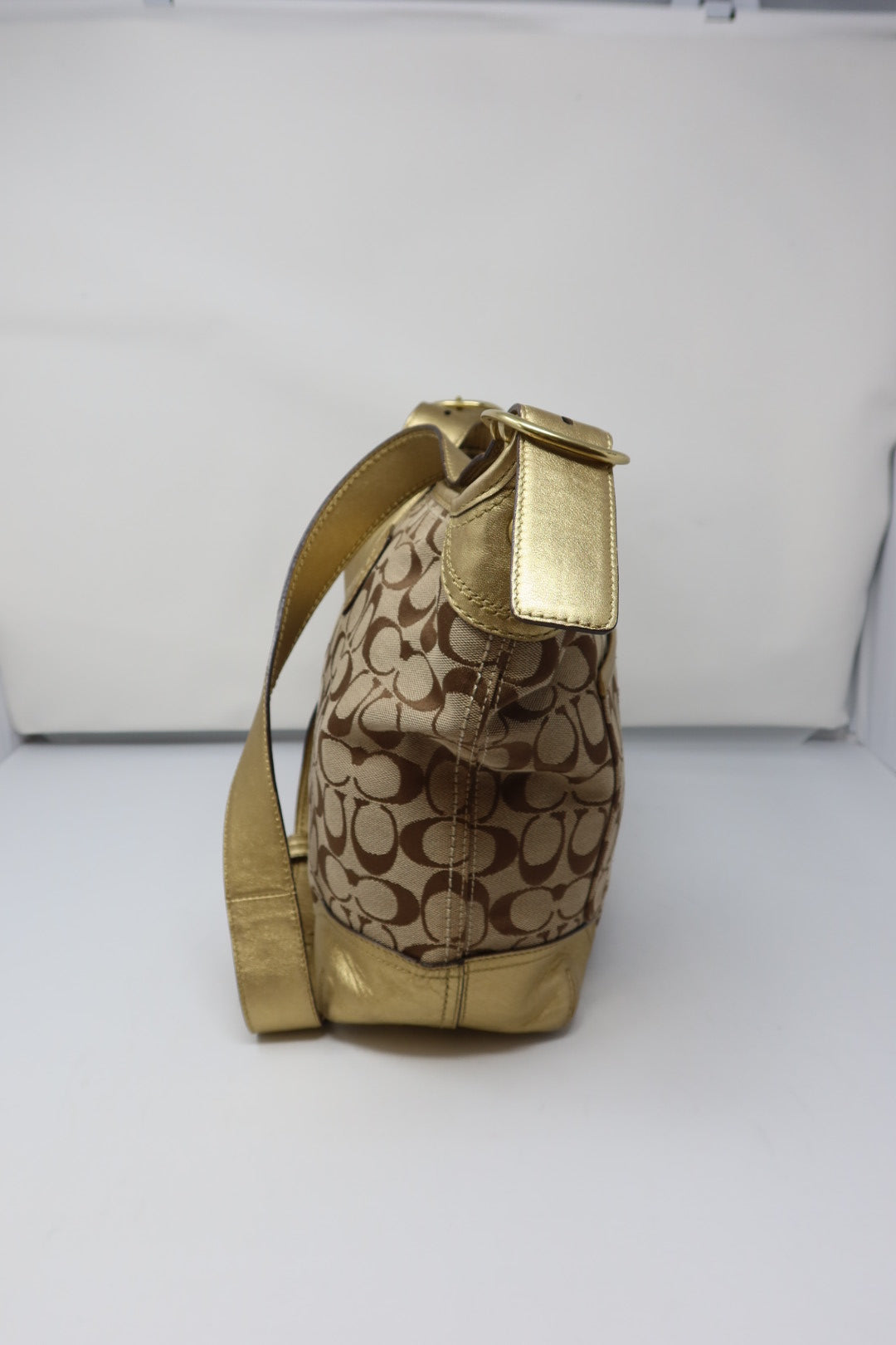 Coach Gold Crossbody - Under $300
