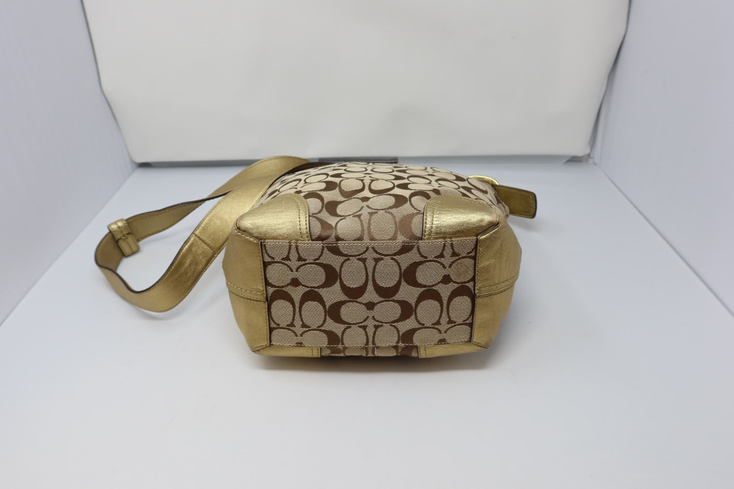 Coach Gold Crossbody - Under $300