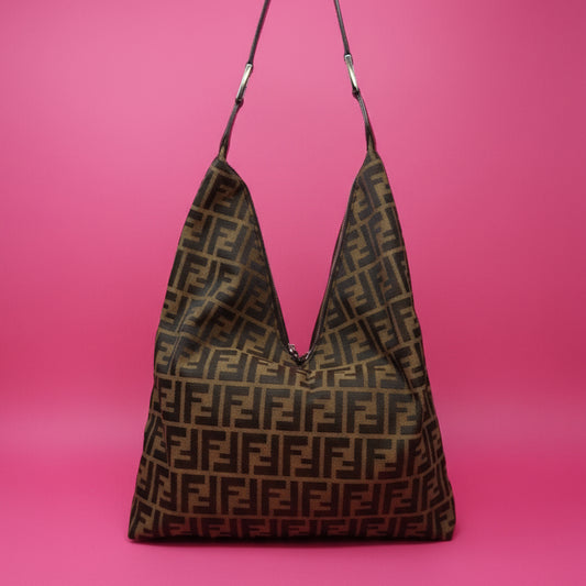 Fendi Zucca Canvas Tote