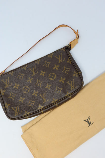 Louis Vuitton Monogram Pochette (comes with original duster)