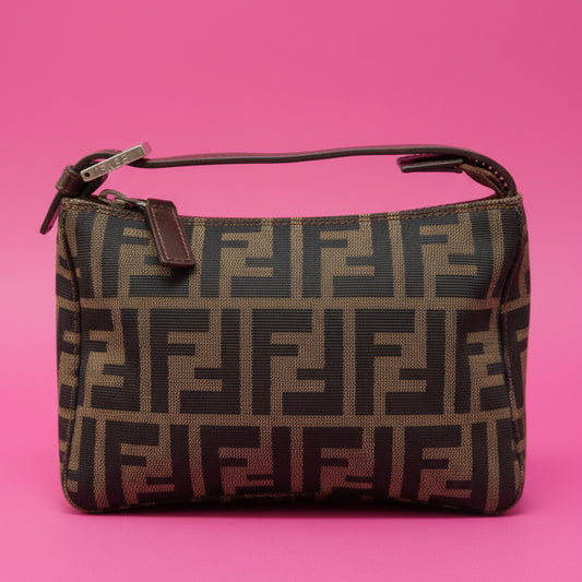 Fendi Zucca Canvas Mini Handbag - Under $700