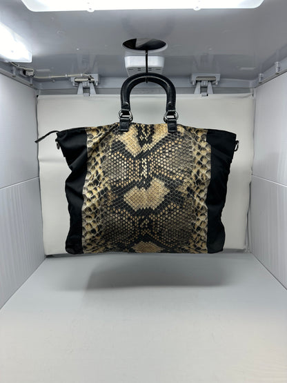 Prada City Tessuto Stampata Handle Bag
