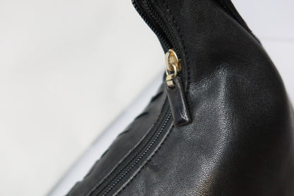 Bottega Veneta Intrecciato Black Hobo Bag