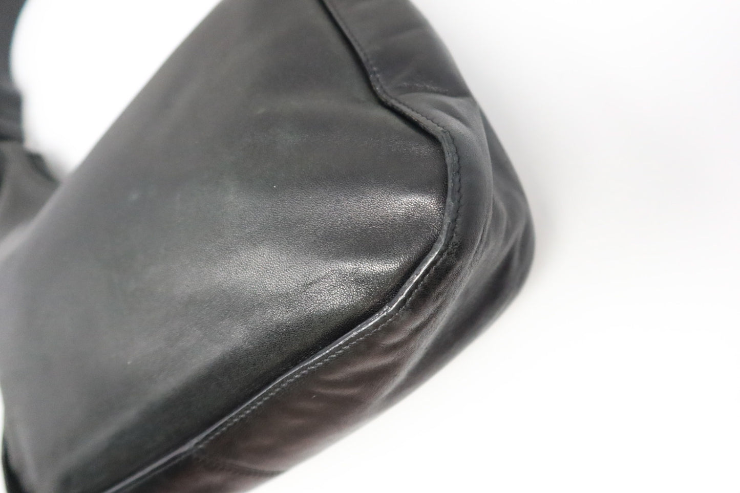 Bottega Veneta Intrecciato Black Hobo Bag