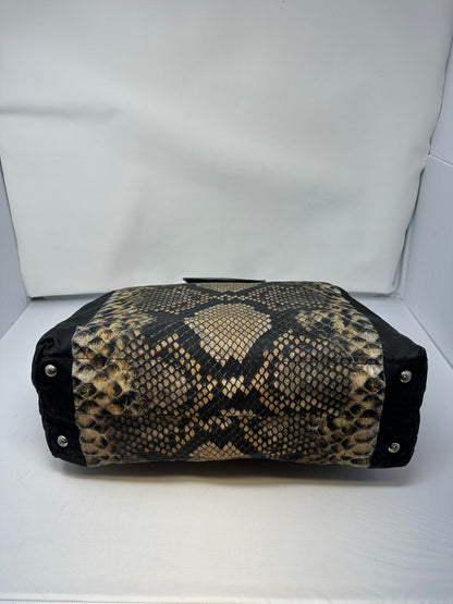 Prada City Tessuto Stampata Handle Bag