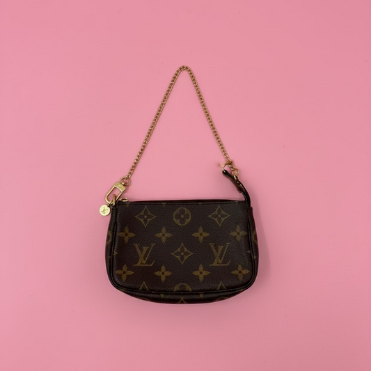 Louis Vuitton Mini Pochette Chain