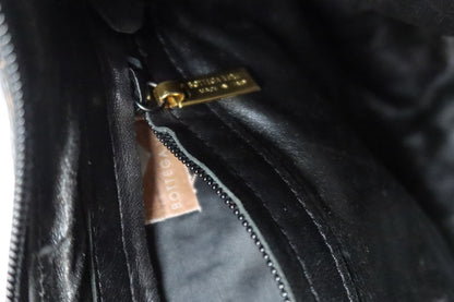 Bottega Veneta Intrecciato Black Hobo Bag