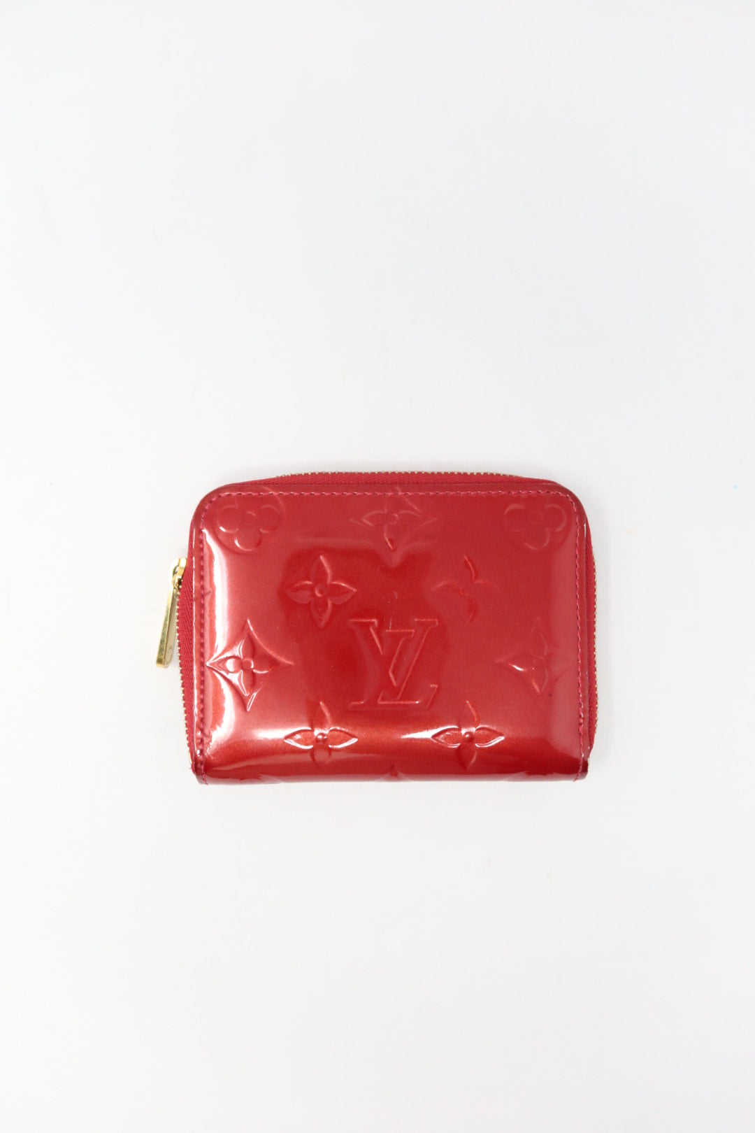 Louis Vuitton Red Vernis Wallet