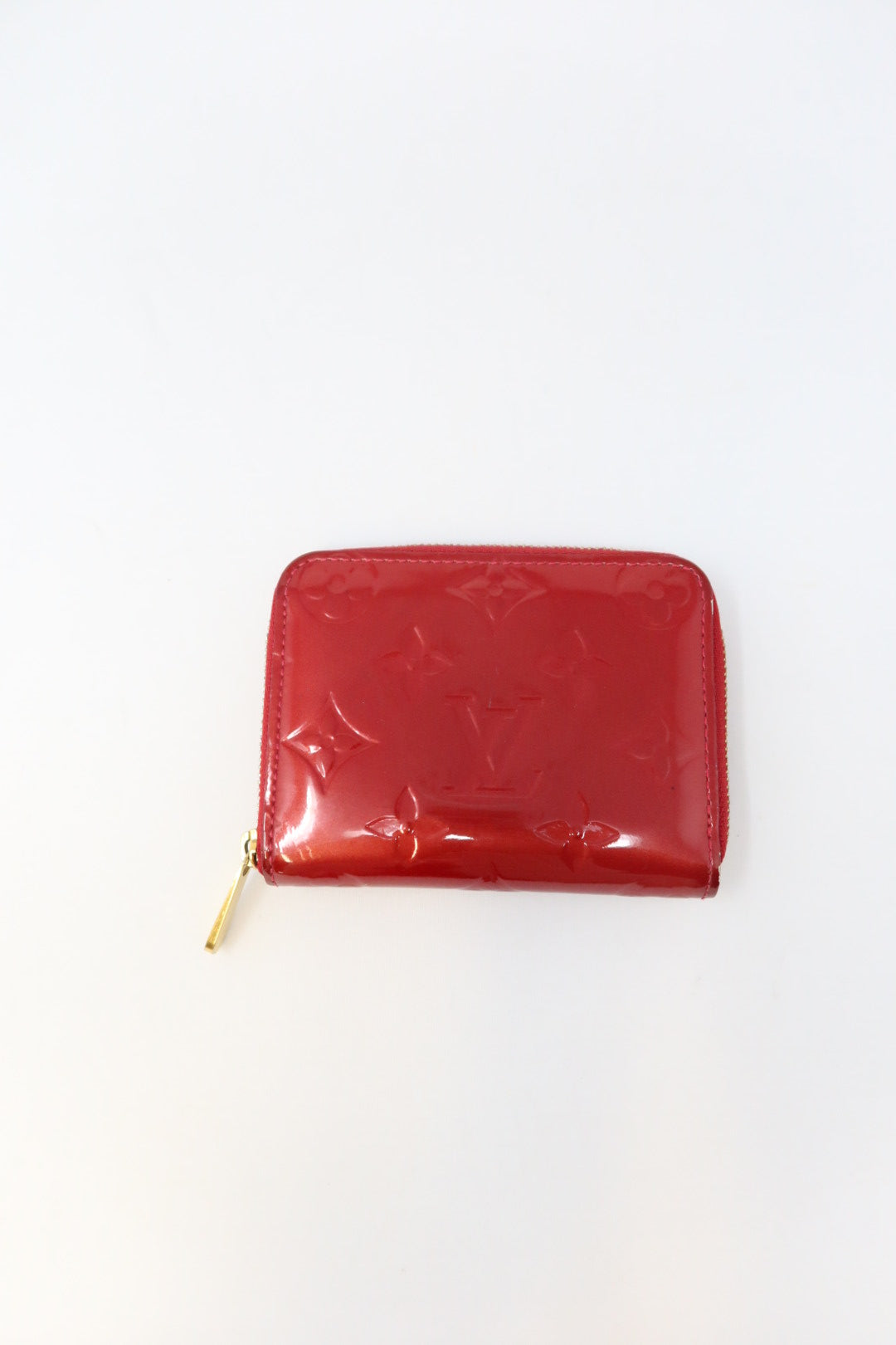 Louis Vuitton Red Vernis Wallet