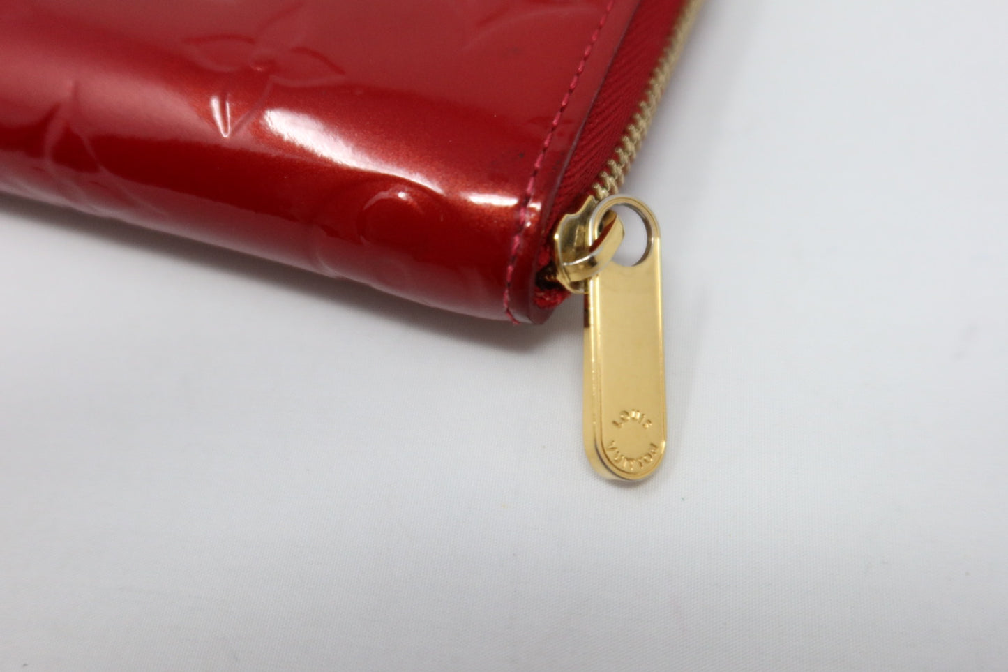 Louis Vuitton Red Vernis Wallet