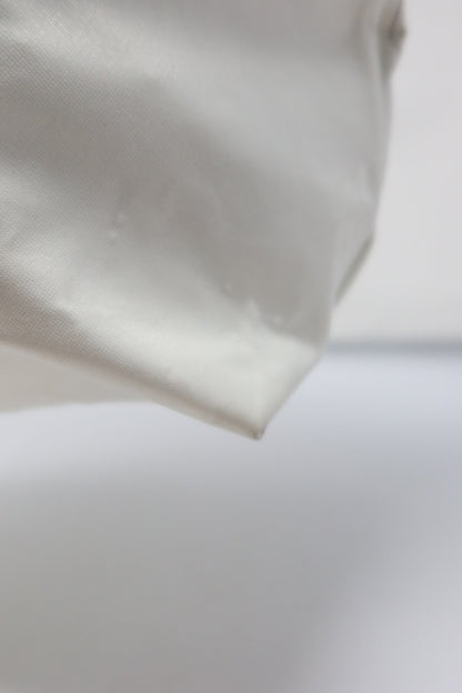 [RARE] White Embroidered Longchamp Tote - Under $300