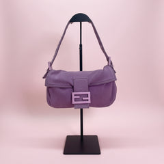 Fendi Purple Baguette Fabric