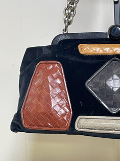 Bottega Veneta Rare Intrecciato Patchwork Chain Bag