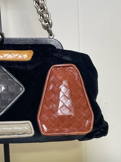 Bottega Veneta Rare Intrecciato Patchwork Chain Bag