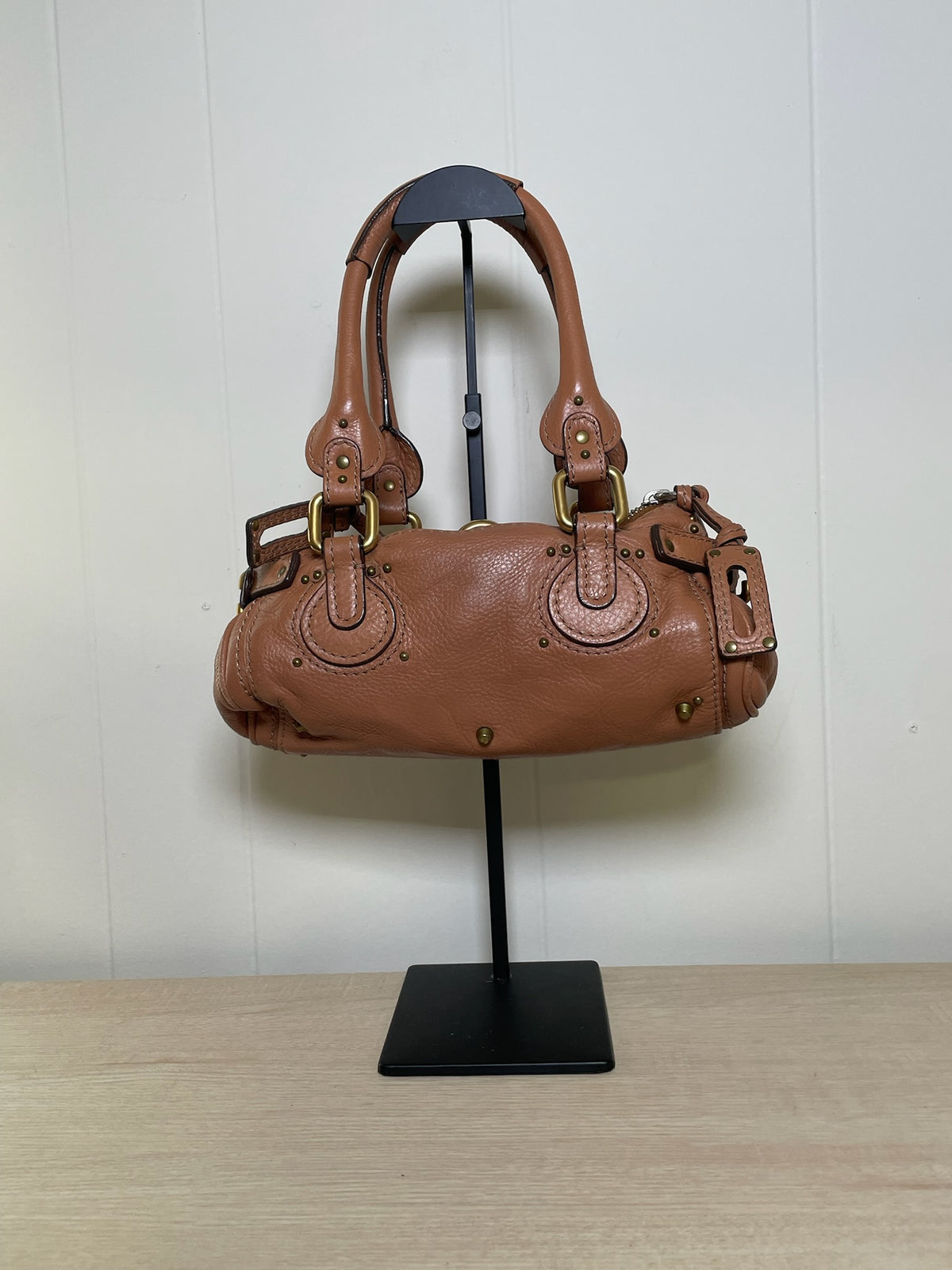 Chloé Mini Paddington Caramel Leather