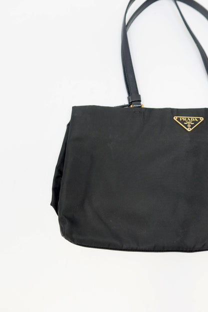 Prada Tote Bag Nylon Black
