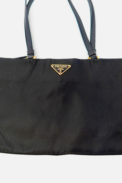 Prada Tote Bag Nylon Black