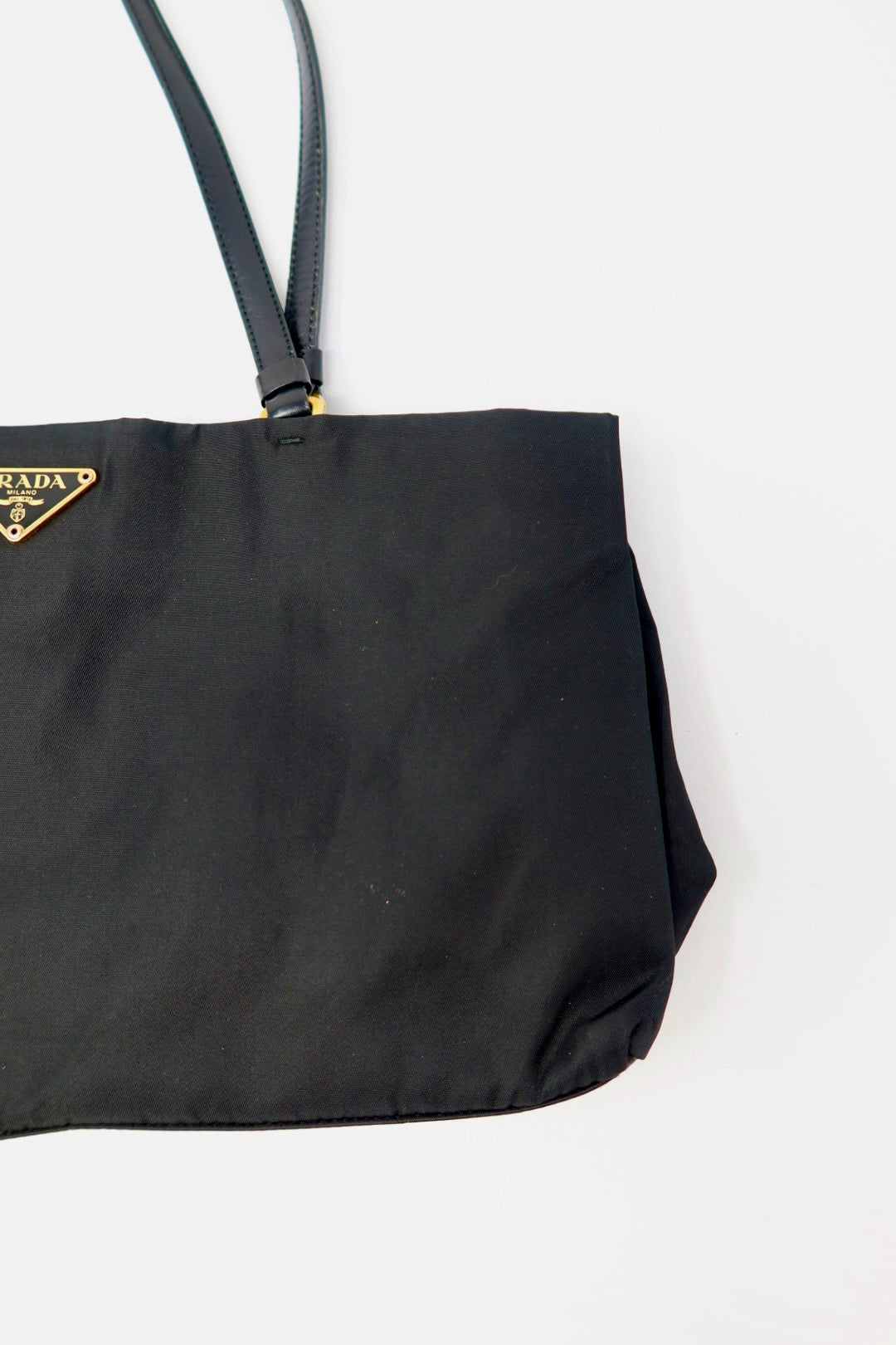 Prada Tote Bag Nylon Black