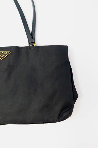 Prada Tote Bag Nylon Black