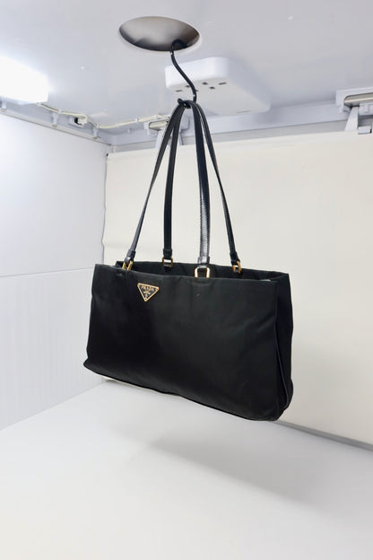 Prada Tote Bag Nylon Black