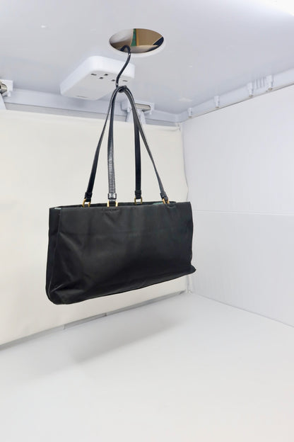 Prada Tote Bag Nylon Black