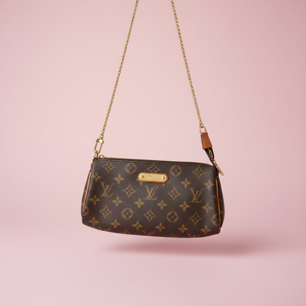 #33 Louis Vuitton Monogram Eva 2Way Chain