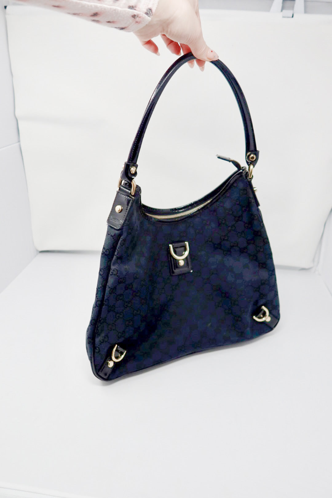 Gucci GG Canvas Abbey Black