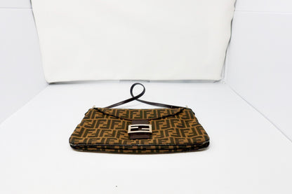 Fendi Zucca Canvas Baguette