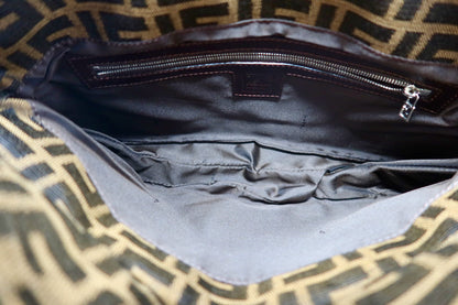Fendi Zucca Canvas Baguette