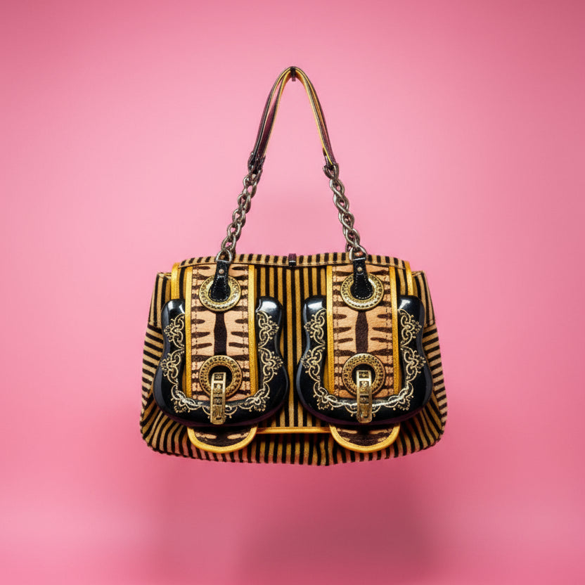 RARE Fendi B Bag Calf Hair (comes with original duster)