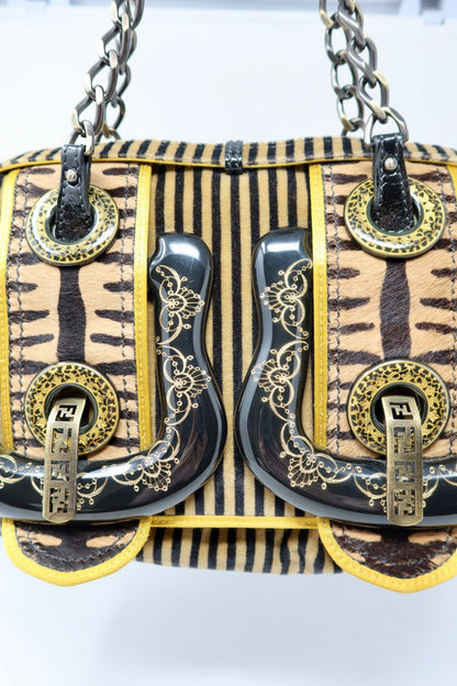 RARE Fendi B Bag Calf Hair (comes with original duster)